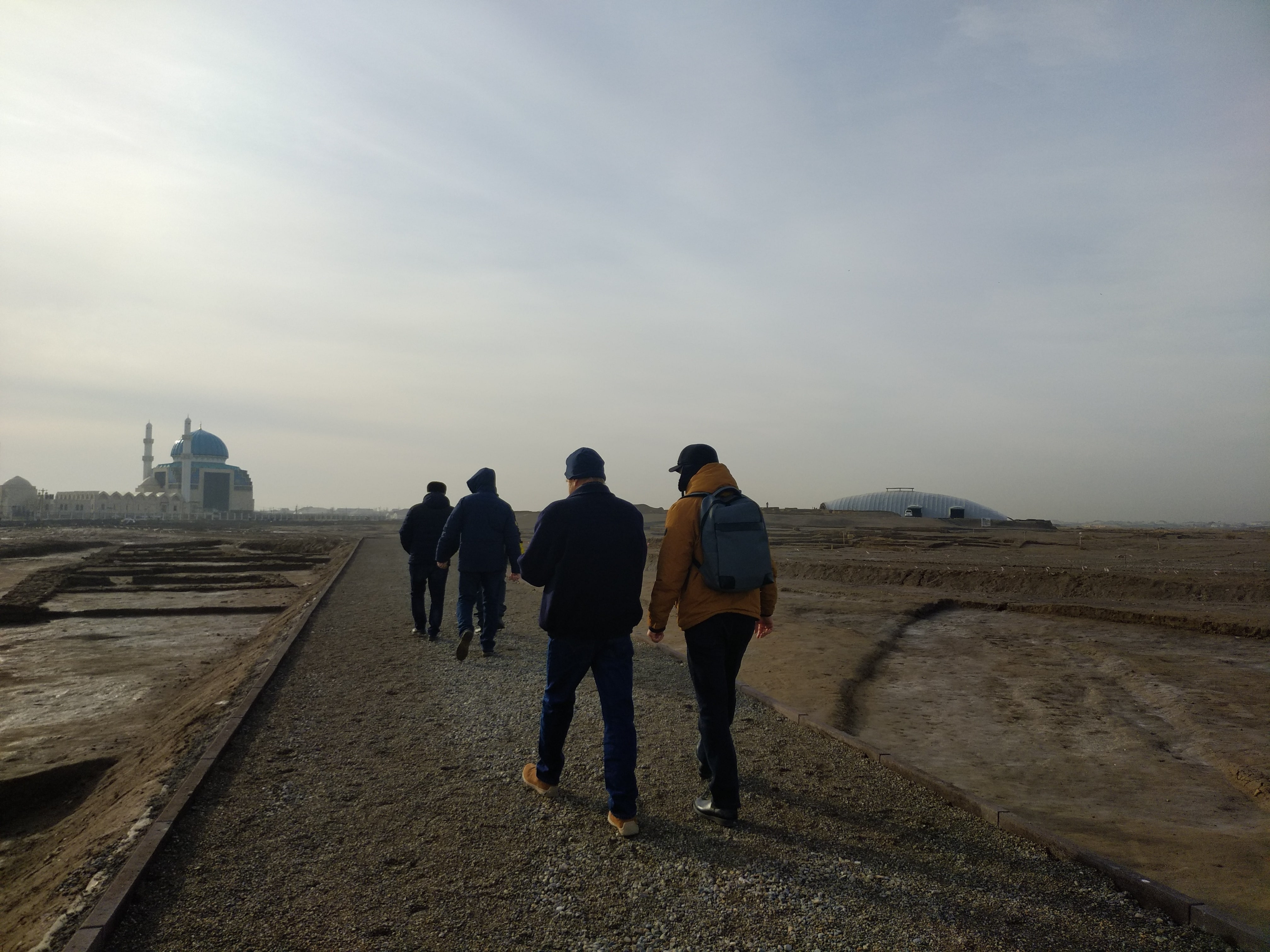 Исследование буферной зоны мавзолея Ходжа Ахмеда Ясави, Казахстан. 2020