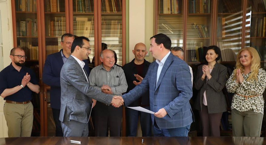 MoU was ceremonially signed between the Khalikov Institute of Archaeology of the Academic of Sciences of the Republic of Tatarstan  and the Gulamov Institute of Archaeology of the  Academy of Sciences of the Republic of Uzbekistan at Headquarters of IICAS