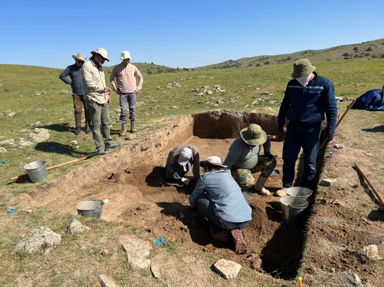 Комплексные научно-исследовательские работы на археологическом памятнике Тугунбулак